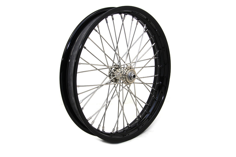 18 inch x 2.15 inch WR Front Spool Wheel Black