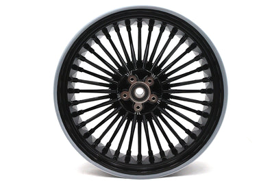 18 inch X 5.5 inch Duro 36 Fat Spoke Rear Wheel Gloss Black