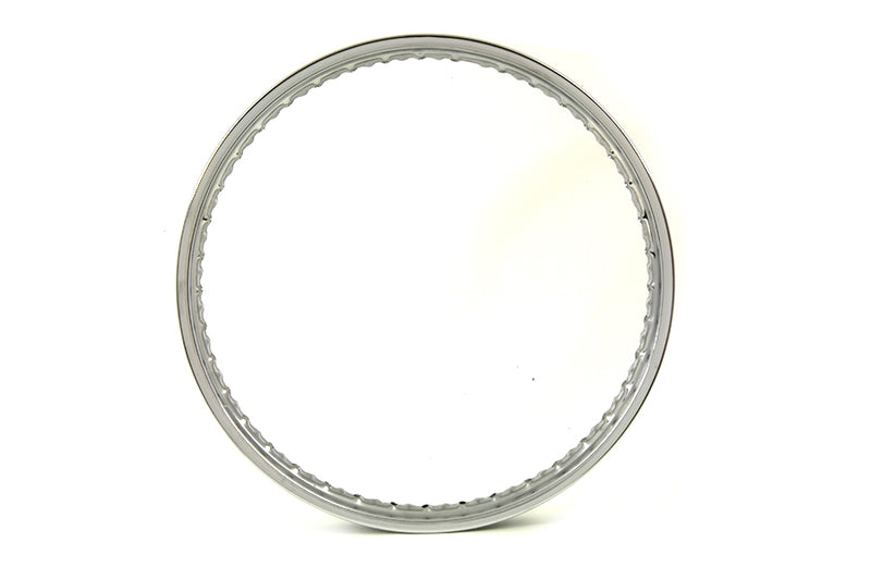 21 inch x 1.85 inch Rolled Edge Front Wheel Rim Chrome