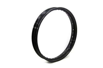 21 inch X 2.15 inch Rolled Edge Rim Black