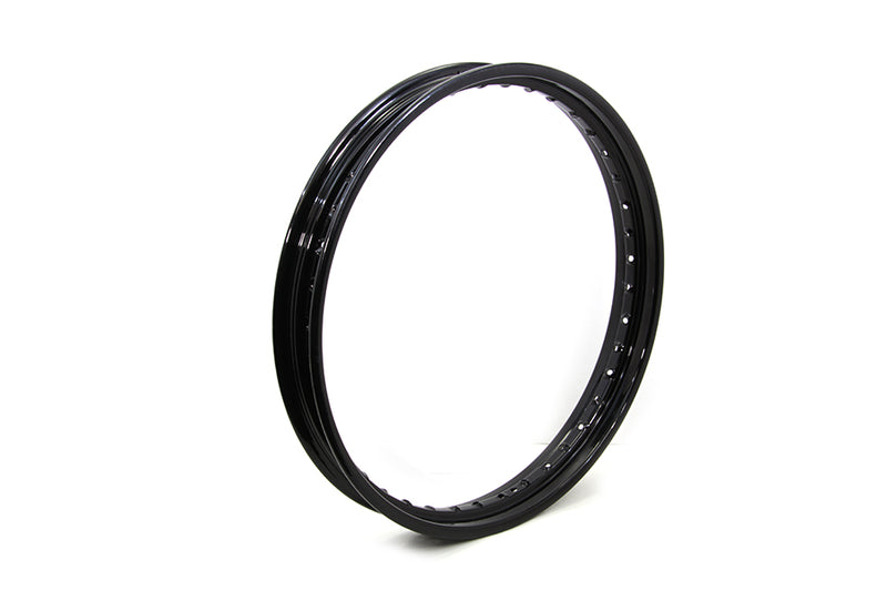 21 inch X 2.15 inch Rolled Edge Rim Black