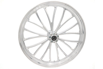 26 inch x 3.5 inch Manhattan Front Wheel Polished