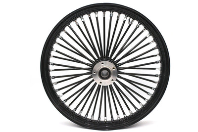 21 inch x 2.15 inch King Spoke Front Wheel Black