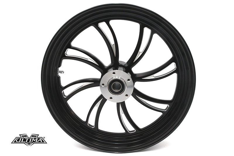 18 inch x 3.5 inch Vortex Front Wheel Black Cut