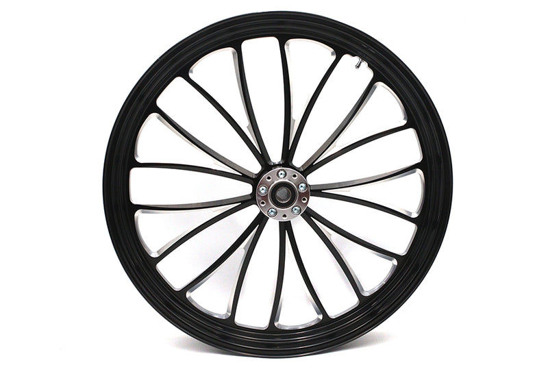 26 inch x 3.5 inch Manhattan Front Wheel Black Cut