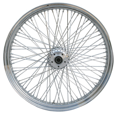 26 inch x 3.5 inch Ultima Front 80 Spoke Wheel Chrome - 36505
