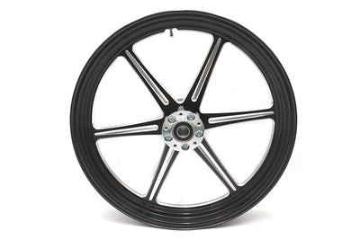 21 inch x 3.5 inch Revolver Front Wheel Black Cut