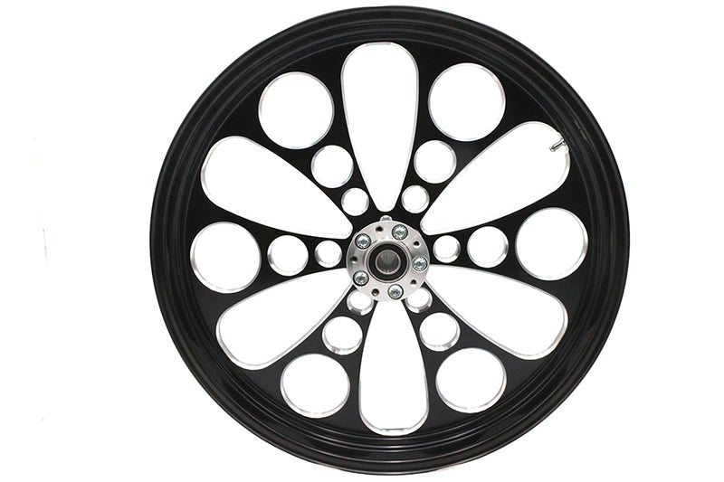 21 inch x 3.5 inch Kool Kat Front Wheel Black Cut - 37646