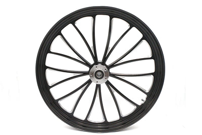26 inch x 3.5 inch Manhattan Front Wheel Black Cut