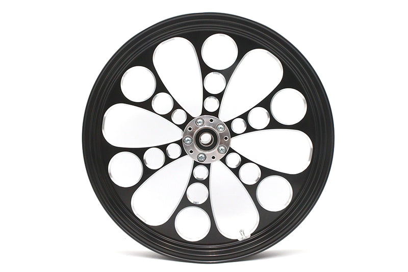 21 inch x 2.15 inch Kool Kat Front Wheel Black Cut