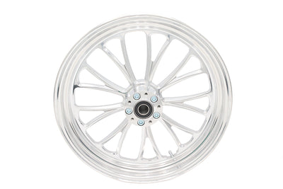18 inch x 3.5 inch Manhattan Front Wheel Polished Aluminum
