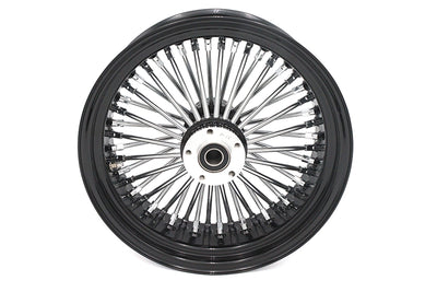 16 inch x 5.5 inch King Spoke Rear Wheel Black/Chrome