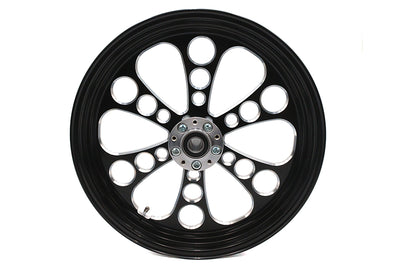 18 inch x 3.5 inch Kool Kat Front Wheel Black Cut