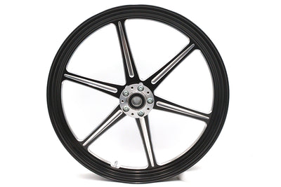 21 inch x 2.15 inch Revolver Front Wheel Black Cut