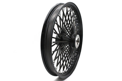 16 inch x 3.5 inch King Spoke Front Wheel Black