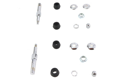 Chrome Upper Rear Shock Stud Kit