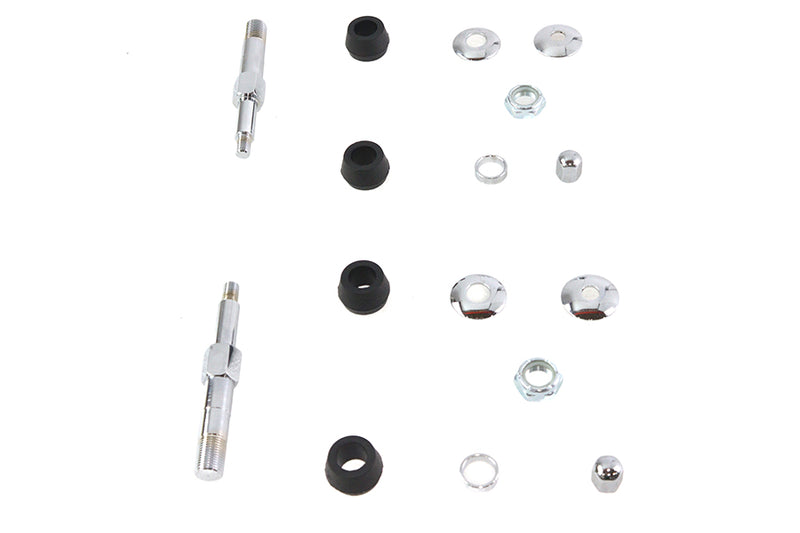 Chrome Upper Rear Shock Stud Kit
