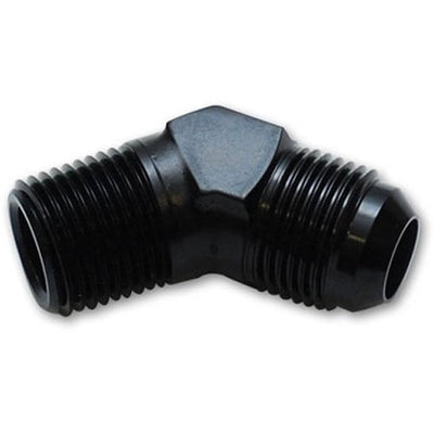45 Degree Adapter Fitting; Size: -8AN x 3/8" NPT - VIB10243