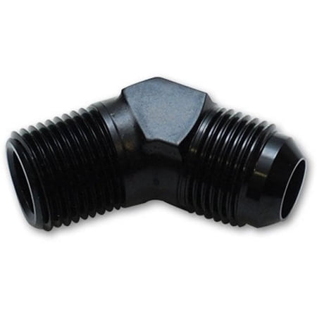 45 Degree Adapter Fitting; Size: -8AN x 3/8" NPT - VIB10243