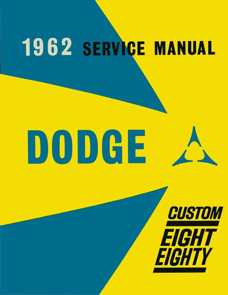 bishko automotive literature 1962 Dodge 880 Shop Service Repair Manual Book Engine Drivetrain Electrical OEM