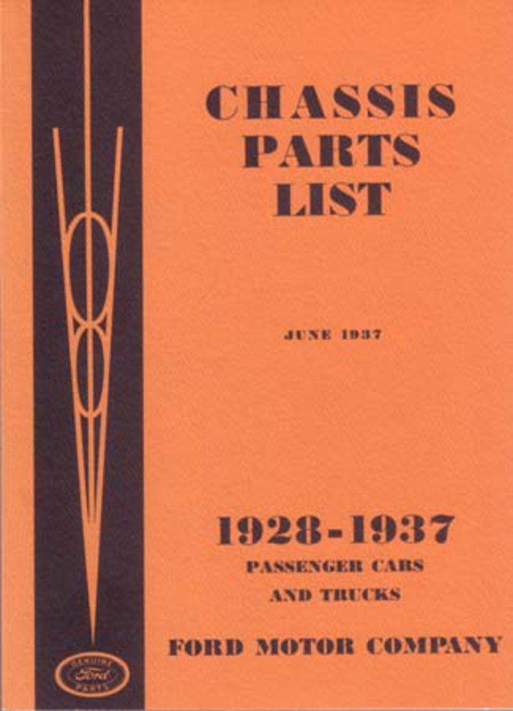bishko automotive literature 1928 1934 1935 1936 1937 Ford Parts Numbers Book List Guide Catalog Interchange