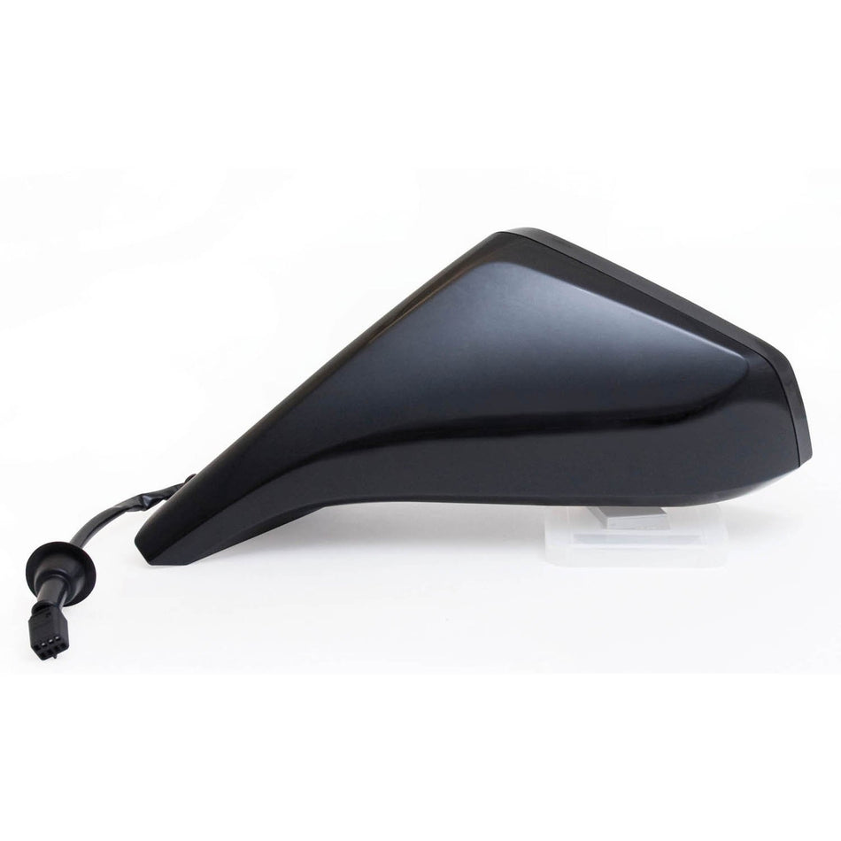 Fit System 62754G Chevrolet Camaro Driver Side OE Style Power Replacement Mirror,Black