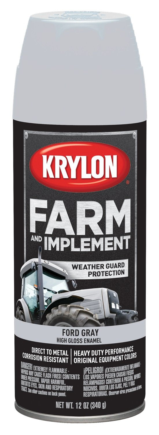 Krylon 1942 Farm & Implement Paints Ford Gray 12 oz.