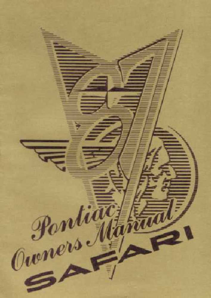 bishko automotive literature 1987 Pontiac Safari Owners Manual User Guide Reference Operator Book Fuses