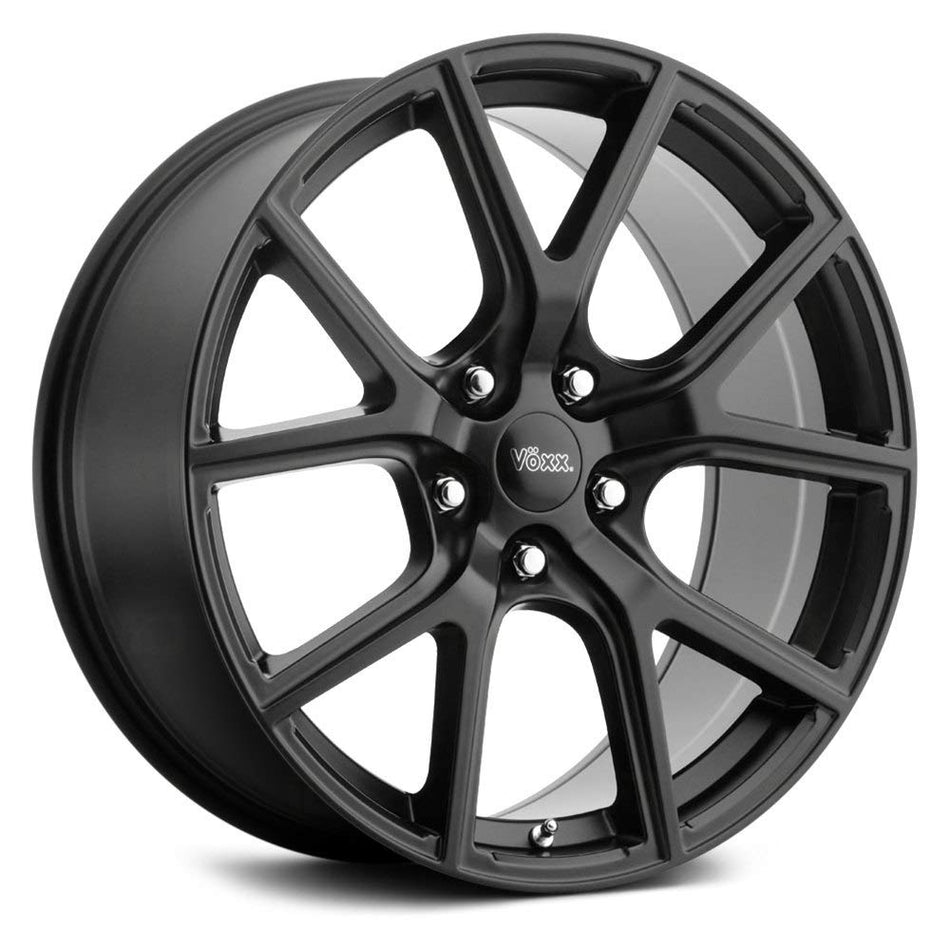 Voxx Replica TRACK HAWK Custom Wheel - 20x9, 34 Offset, 5x127 Bolt Pattern, 71.5mm Hub - Matte Black Rim