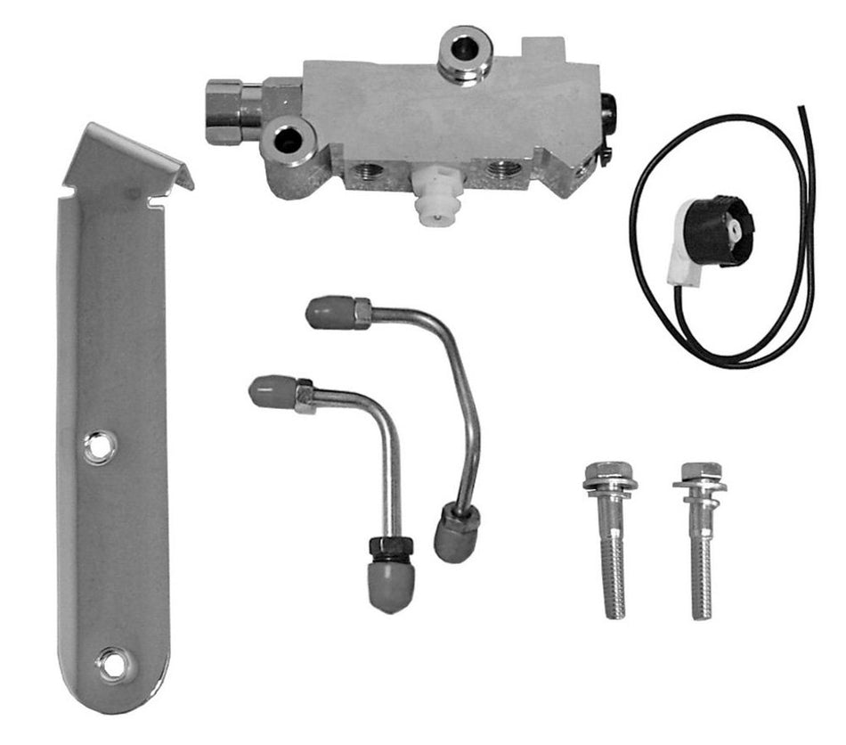 Tuff Stuff Valve Kit (7 items), Drum Chrome Proportioning Disc, OE Style Mounting Bracket, 2.7 LB, 2302NA