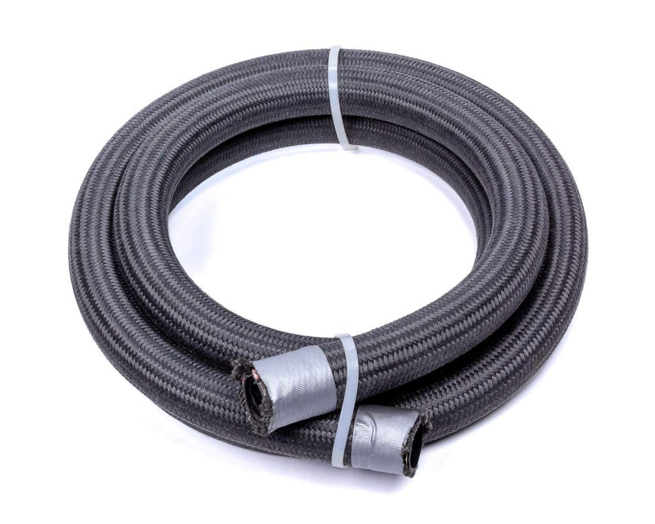 FRAGOLA Hose, 12 an, 3 ft, Braided Fire Retardant Fabric, PTFE, Black, Each
