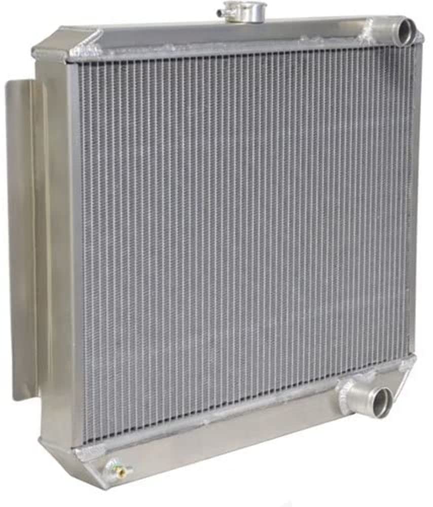 Be Cool 35100 Bone Yard LS Swap Downflow Radiator with 1-3/8 Inlet, & 1-1/2 Outlet