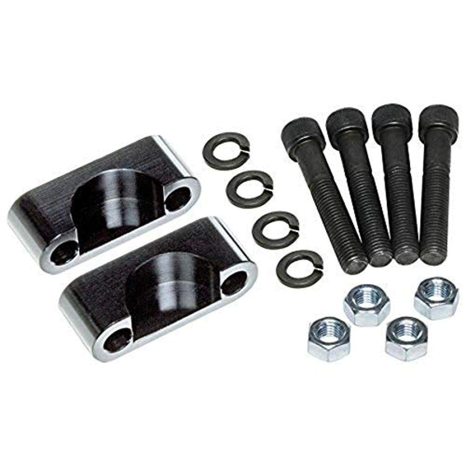 Allstar Performance ALL69025 Black 1-1/16 in Caps, 9 in U-Joint Girdle 1310 Series Race Yokes, Ford