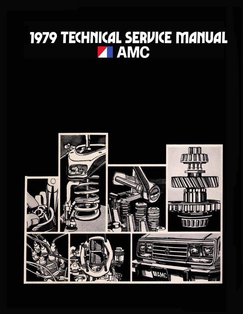 bishko automotive literature 1979 AMC Pacer Concord AMX Shop Service Repair Manual Book Engine Electrical OEM