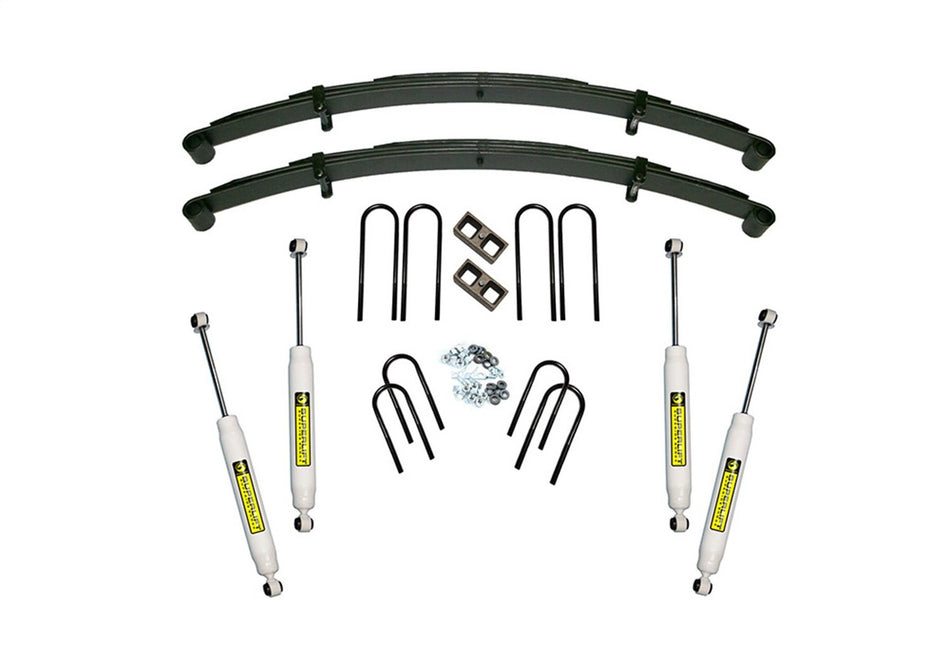 RealTruck SUPERLIFT SUSPENSION 4" Lift Kit for Chevy/GMC K-Series | Complete Lift Kit with Front & Rear Shadow Series Shocks | K436 | Fits 1973-1991 Chevrolet K20 / GMC K25 4WD