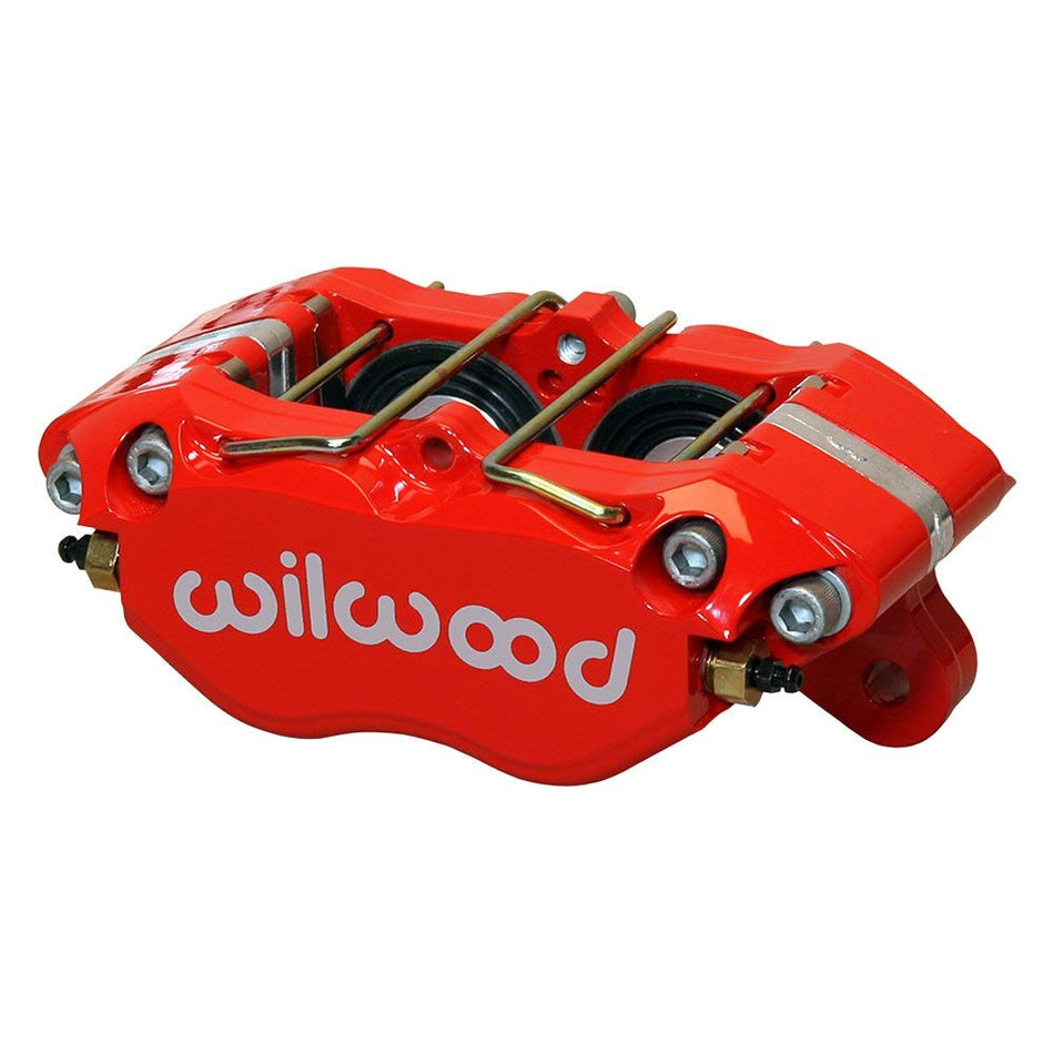 WILWOOD 120-11482-RD Caliper-DP-DB, 5.25 mt. - Red - 1.75 Pistons, .81 Disc