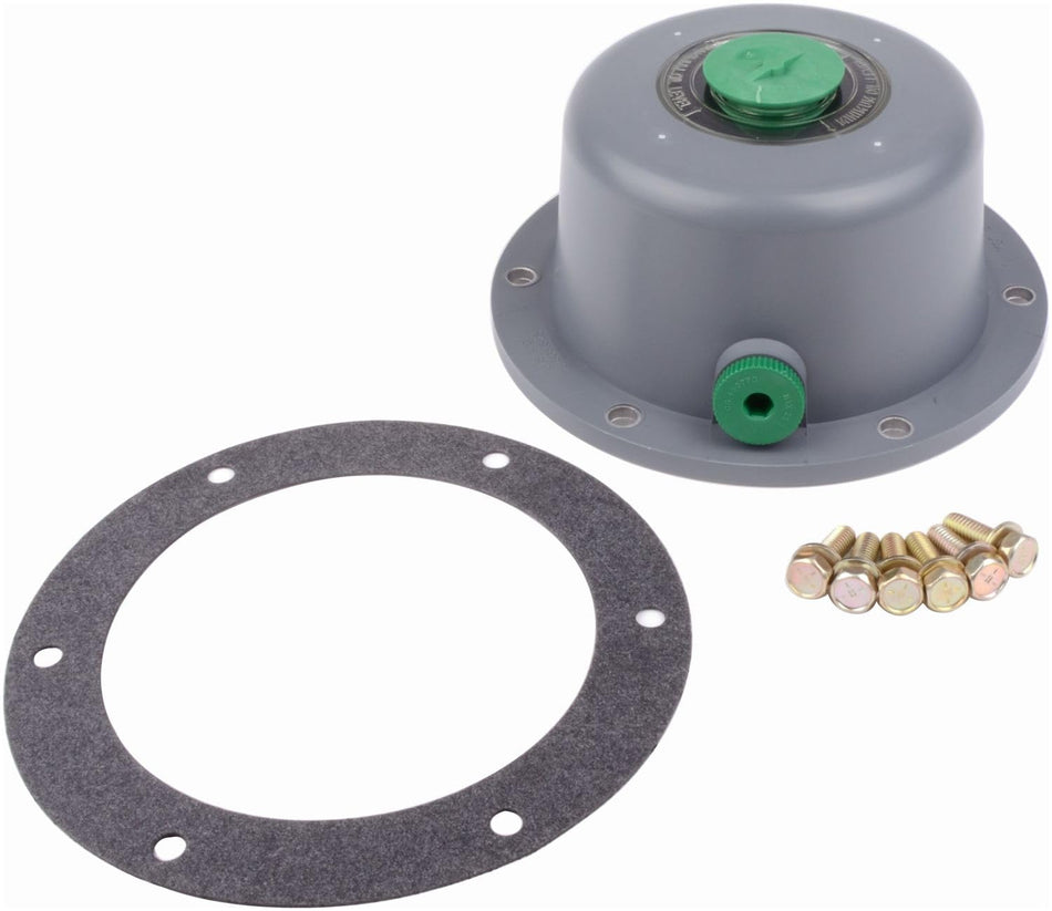 SKF Oil Fill 6 Bolt Hubcap, 7.5" Outer Diameter Bearing Cap Seal 1696