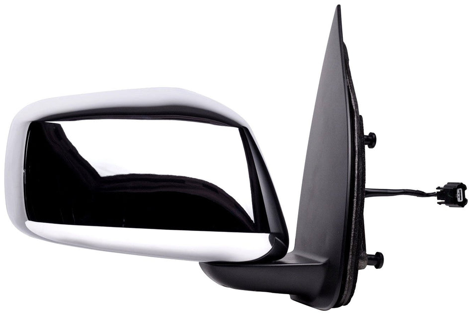 Fit System Passenger Side Mirror for Nissan Frontier (Extended/crewcab), Xterra, Chrome, Foldaway, Power