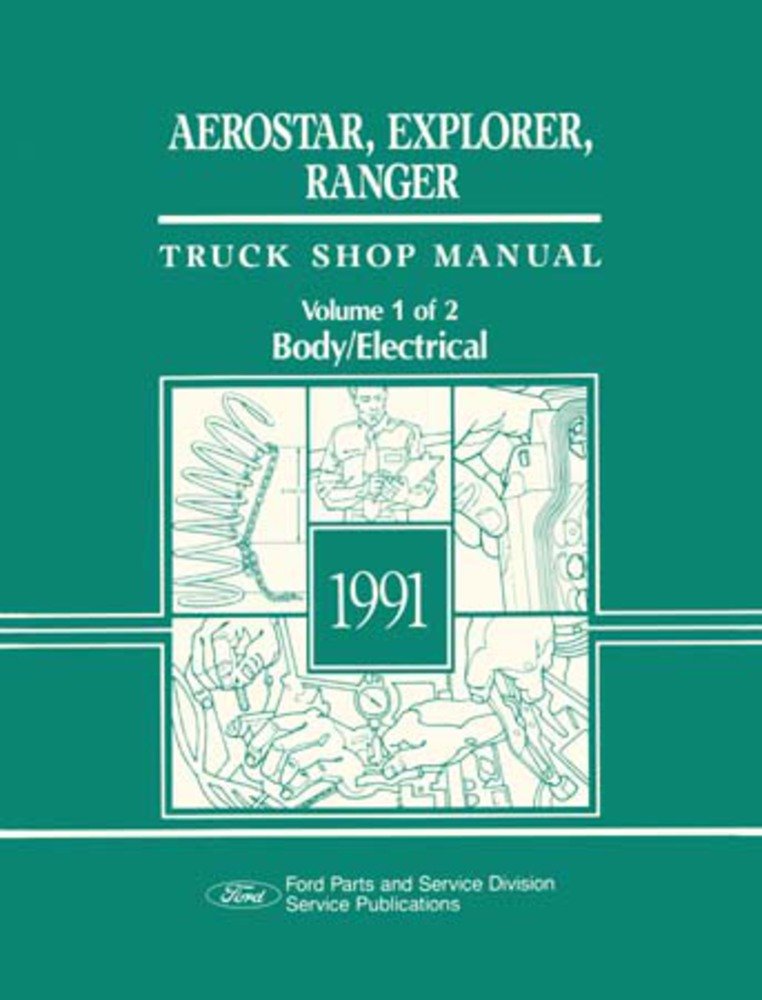 bishko automotive literature 1991 Aerostar Explorer Ranger Shop Service Repair Book Manual Engine Electrical