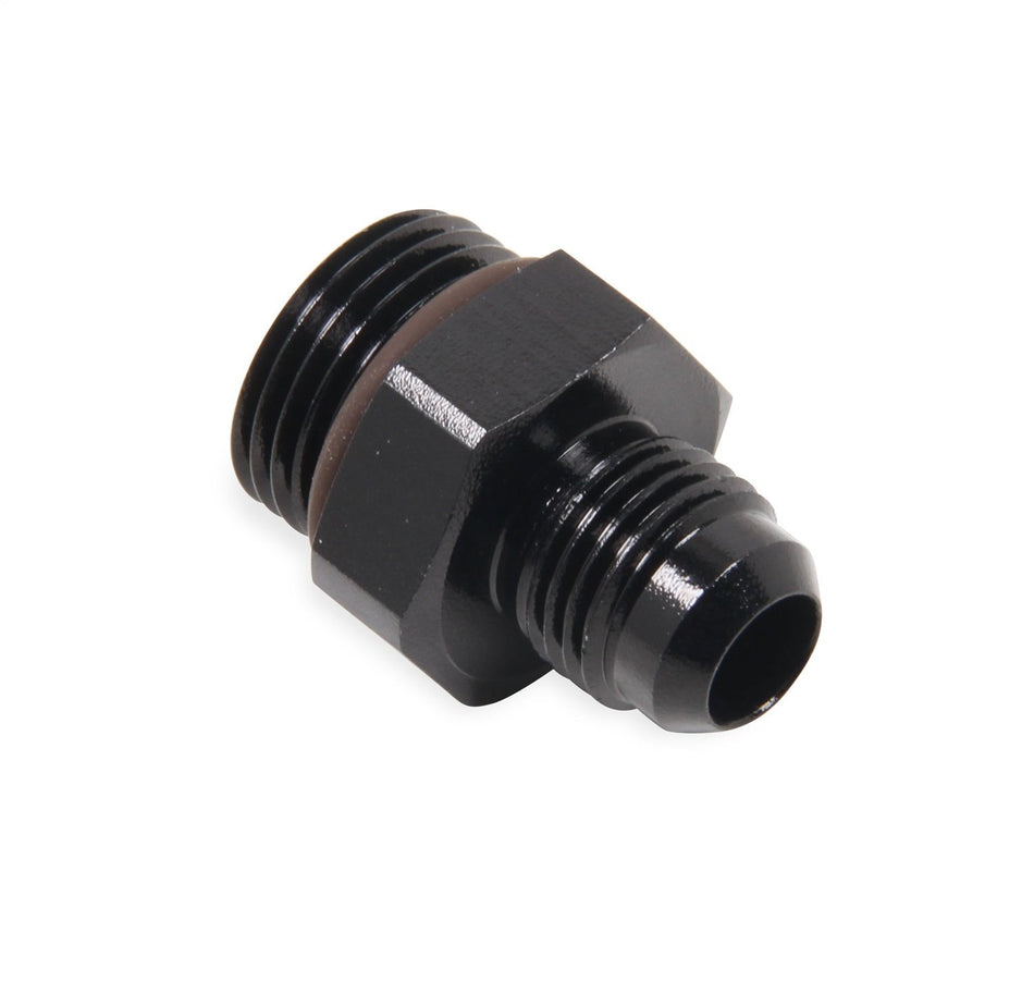 Holley Adaptor, Black - 6An To 8An O-Ring