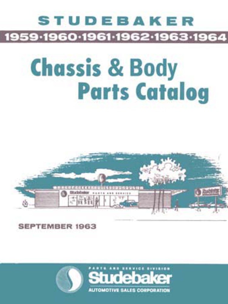bishko automotive literature 1959 1961 1962 1963 1964 Studebaker Parts Numbers Book List Guide Interchange