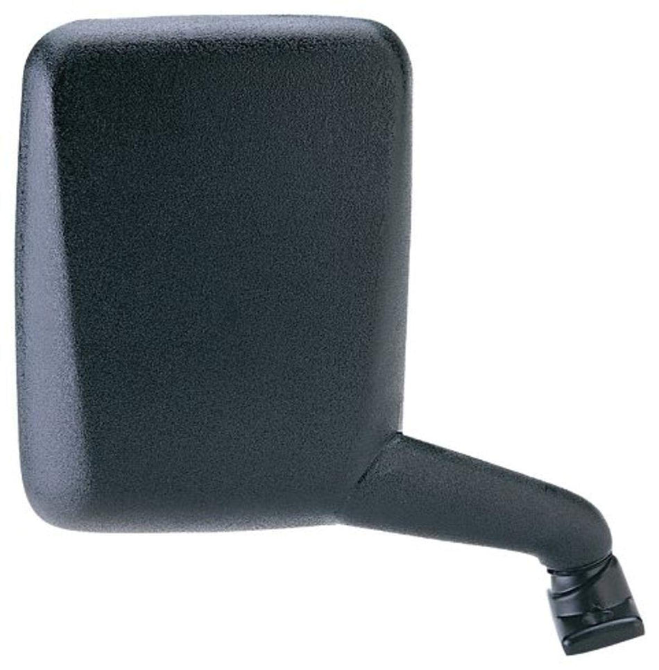 Fit System Passenger Side Mirror for VW Vanagon, Black, Foldaway, Manual