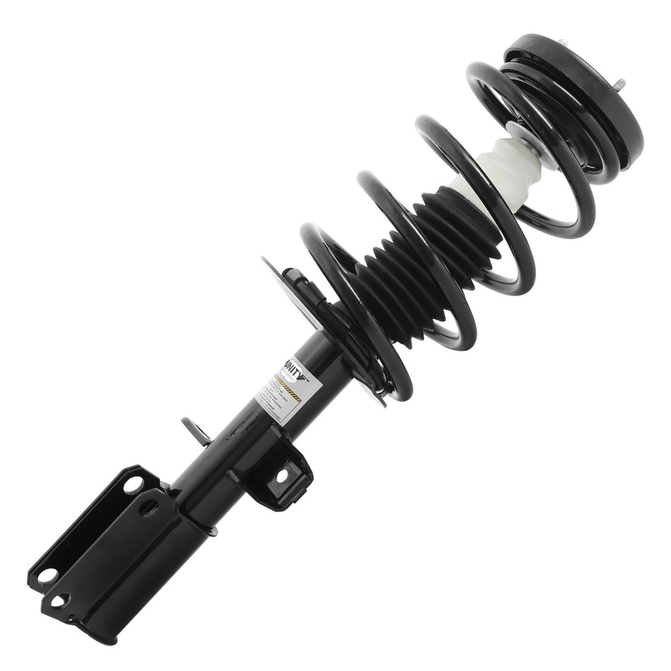 UNITY AUTOMOTIVE 11375 Complete Strut, Spring, and Strut Mount Assembly (Front Left Quick)