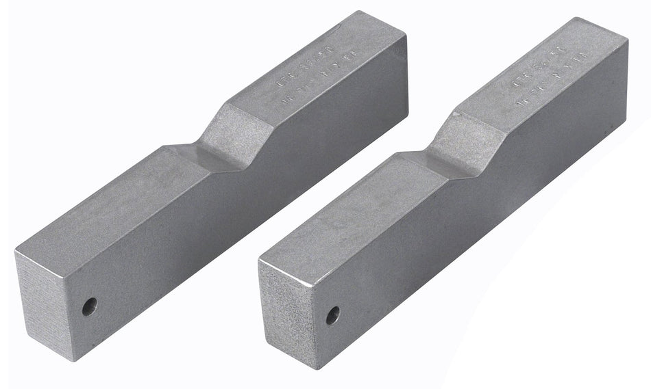 OTC 1890 10-Ton V-Block Accessory Fixture for 17-1/2-Ton Capacity Shop Presses - Pair