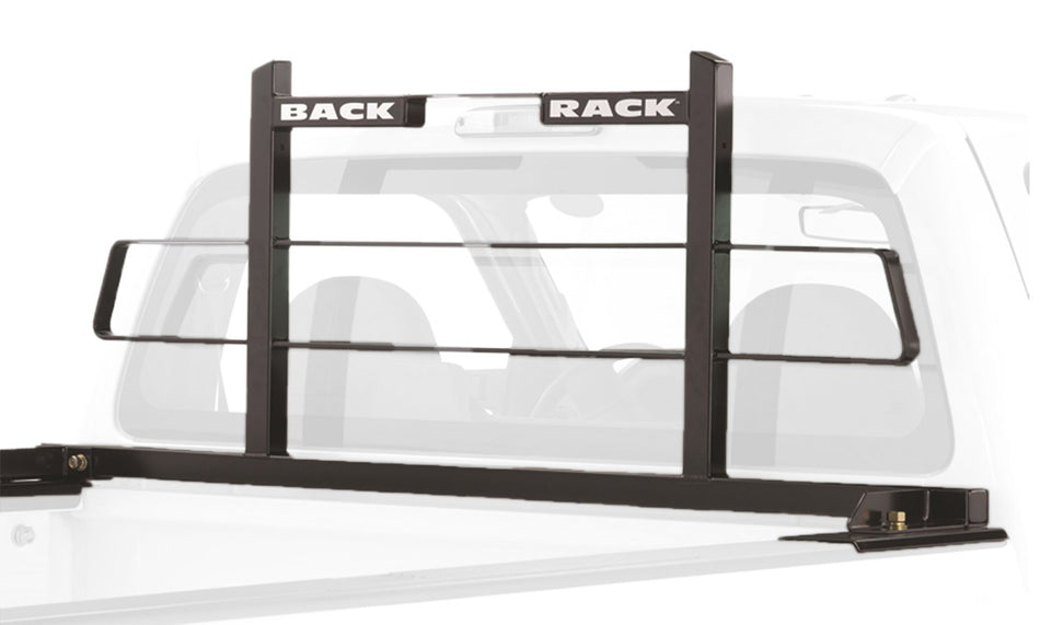 BACKRACK Original Shortened Frame Only | Black, No Drill | 15024 | Fits 2007-2018 Chevrolet/GMC Silverado/Sierra 1500; 07-19 Chevrolet/GMC Silverado/Sierra 2500/3500 HD; 04-24 Ford F-150 & Others