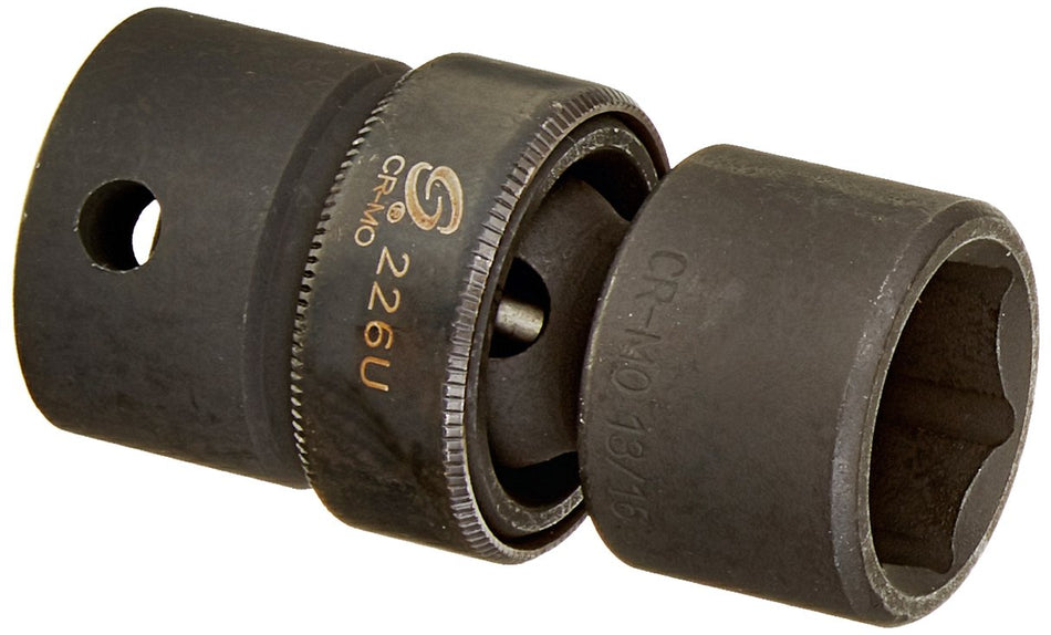 Sunex 226u 1/2-Inch Drive 13/16-Inch Universal Impact Socket