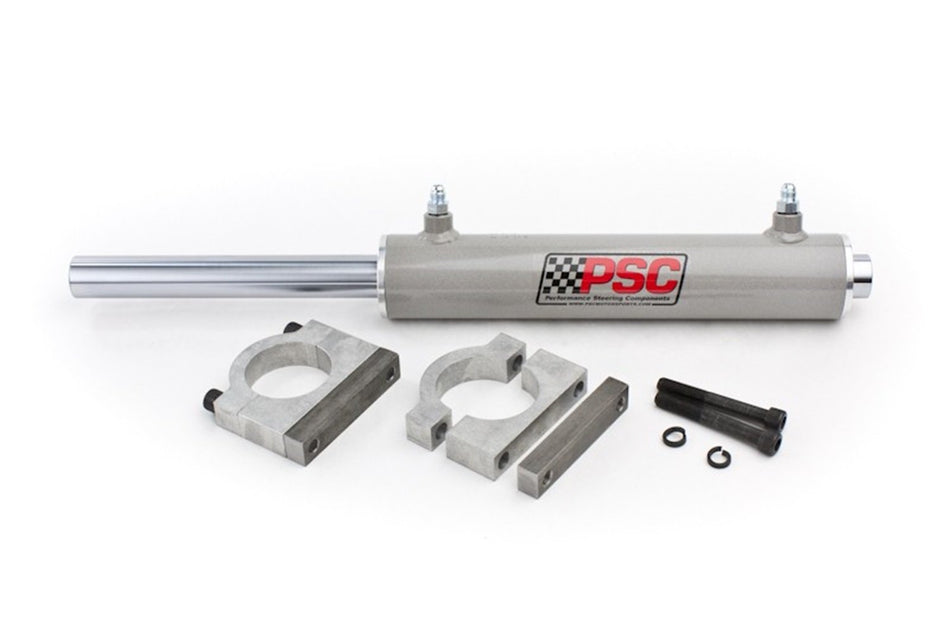 PSC Motor Sports SC2213K Full Hydraulic Cylinder 2.5 Bore x 10 Stroke x 1.5 in. Rod w/Flat Mounts Full Hydraulic Cylinder