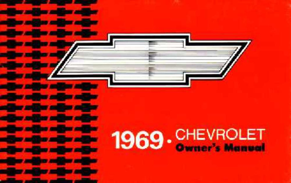 bishko automotive literature 1969 Chevrolet Belaire Caprice Impala Owners Manual User Guide Reference Book