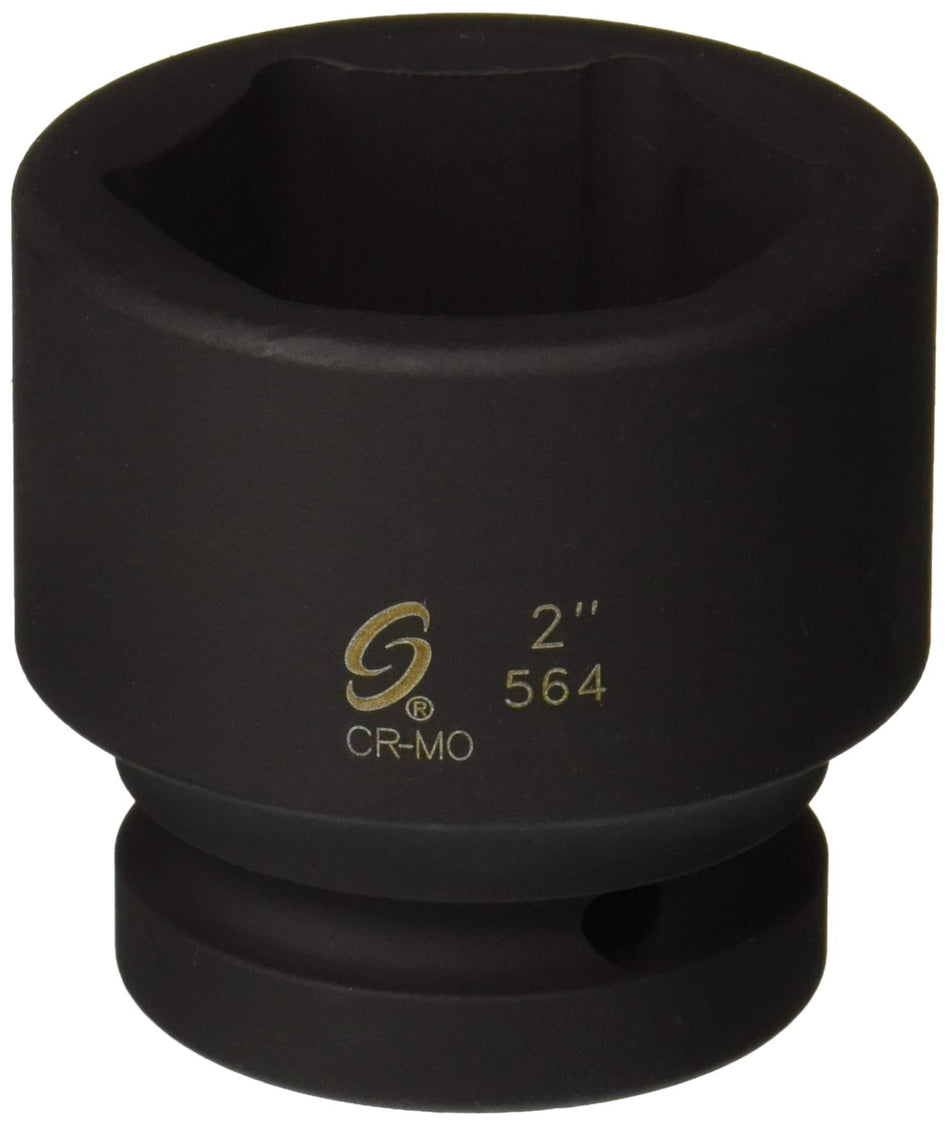 Sunex 564 1 Drive Standard 6 Point Impact Socket 2