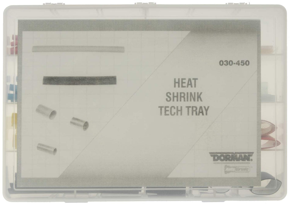 Dorman 030-450: Heat Shrink Tech Tray, 85 Pcs